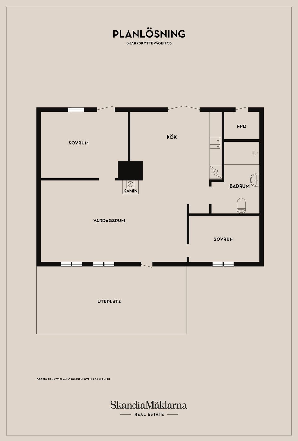 Fritidshus, Skarpskyttevägen 53, Stensötan 21, Sandskogen, Ystad