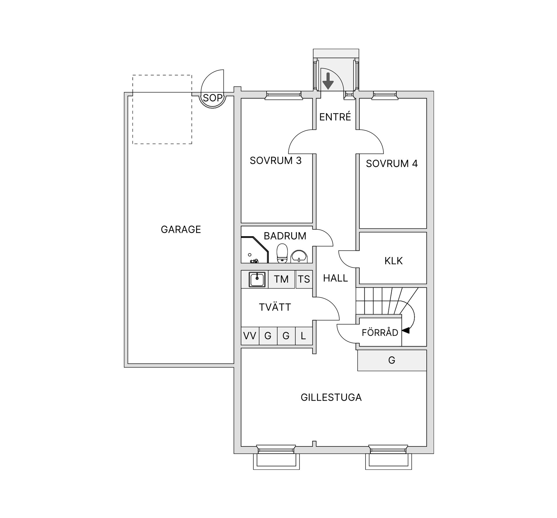 Villa, Brovaktarvägen 21, Segeltorp, Huddinge