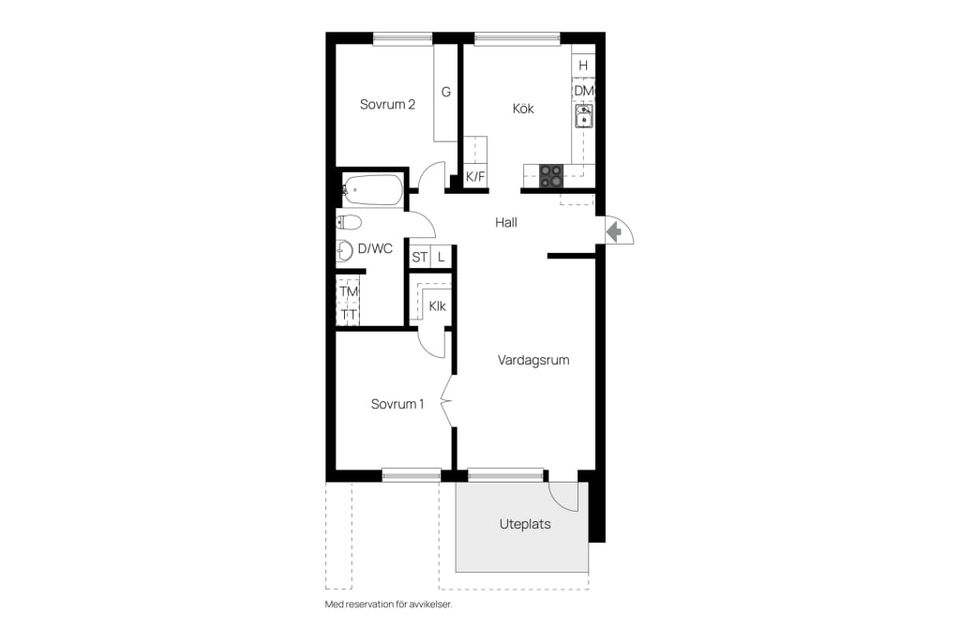 Bostadsrätt, Hällbygatan 11, Luthagen, Uppsala