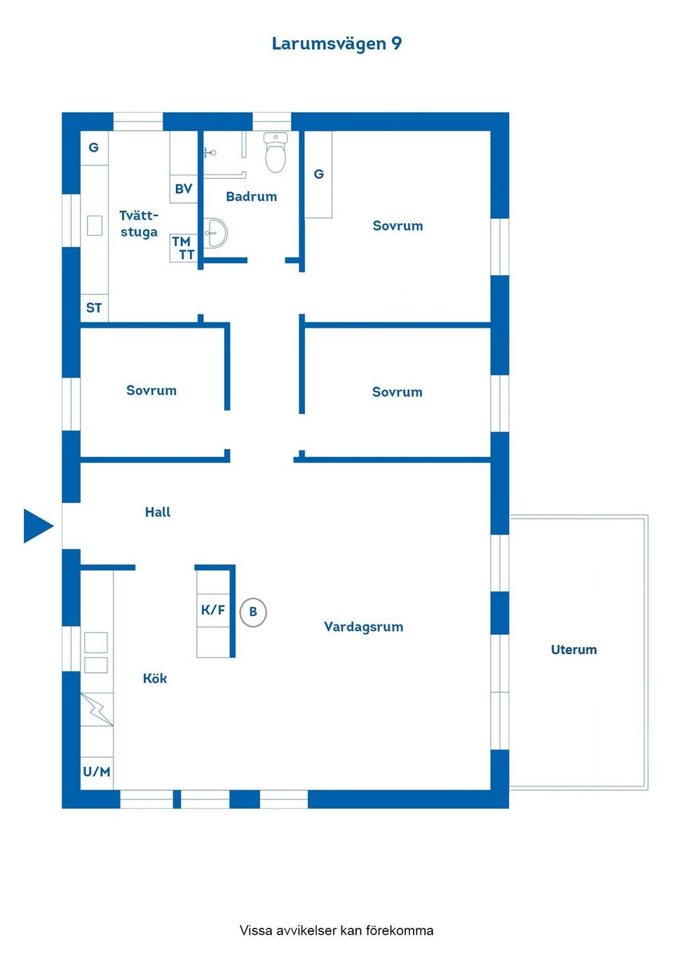 Villa, Larumsvägen 9, Strömsfors, Norrköping