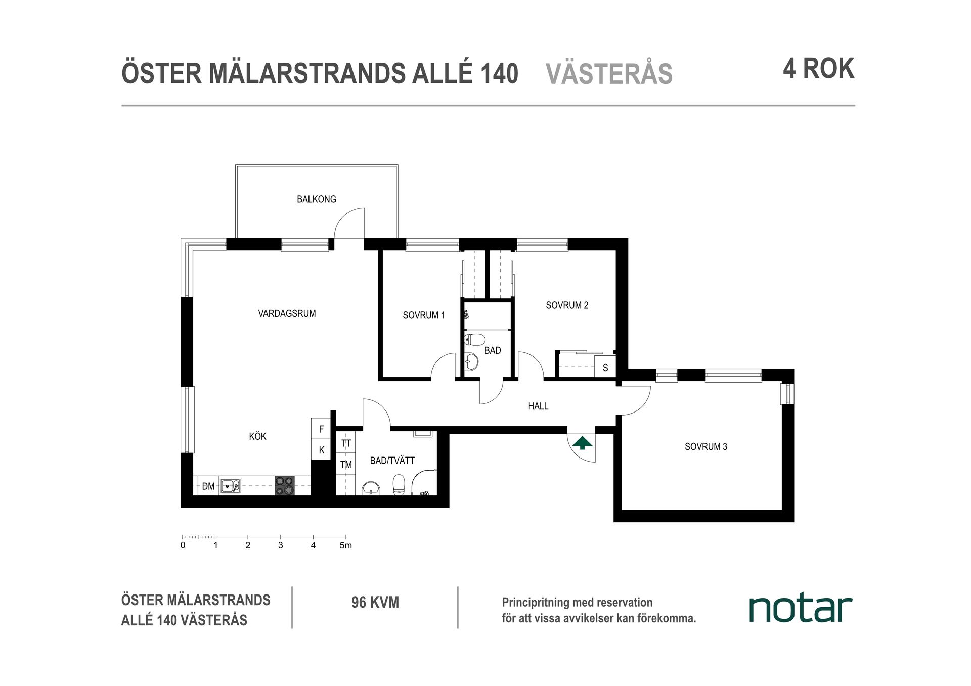 Bostadsrätt, Öster Mälarstrands allé 140, Öster Mälarstrand, Västerås