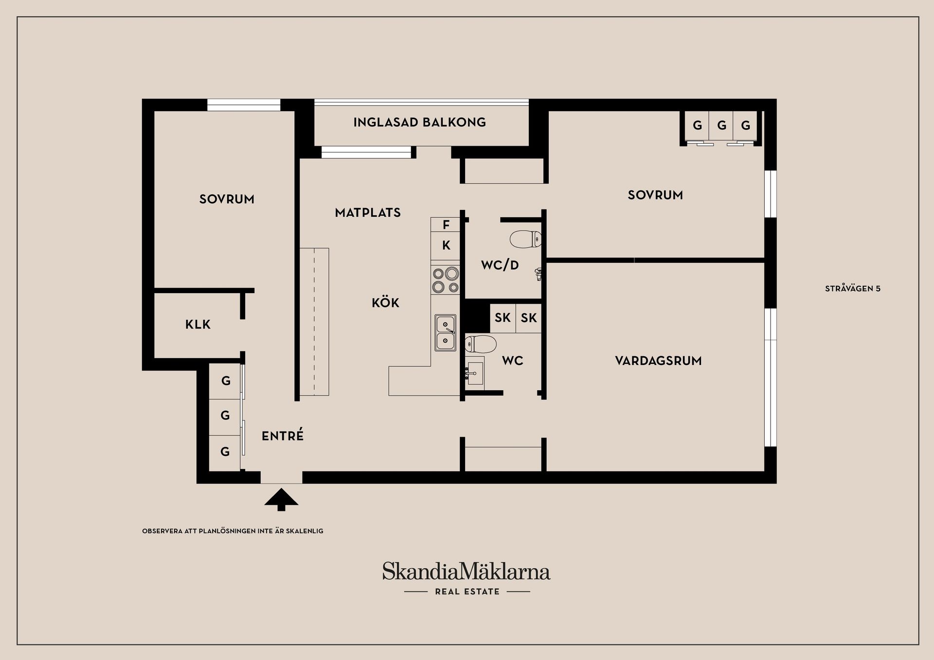 Bostadsrätt, Stråvägen 5, Viksjö, Järfälla