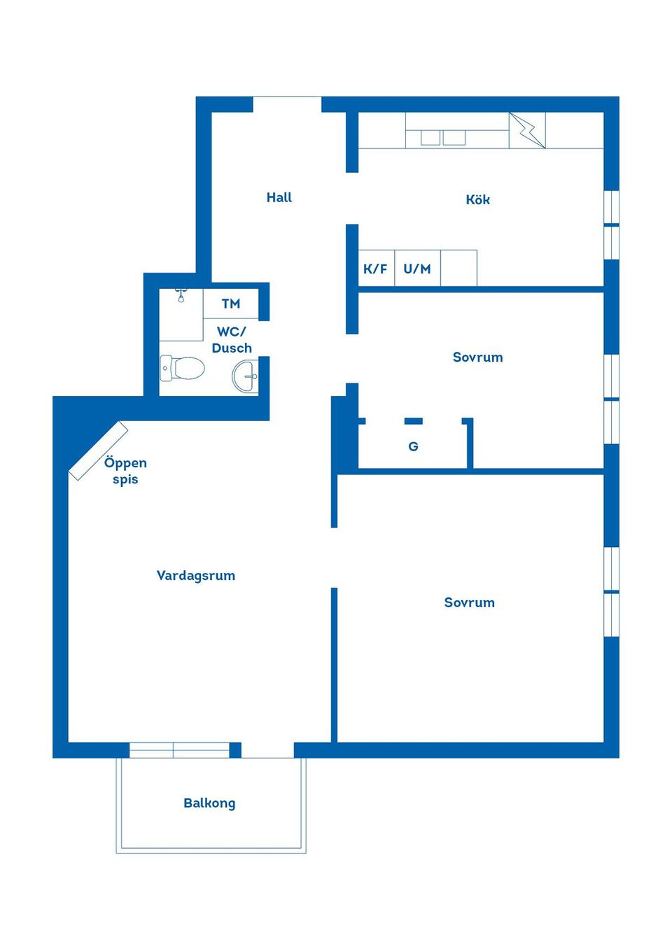 Bostadsrätt, Linggatan 17, Vasastaden, Linköping