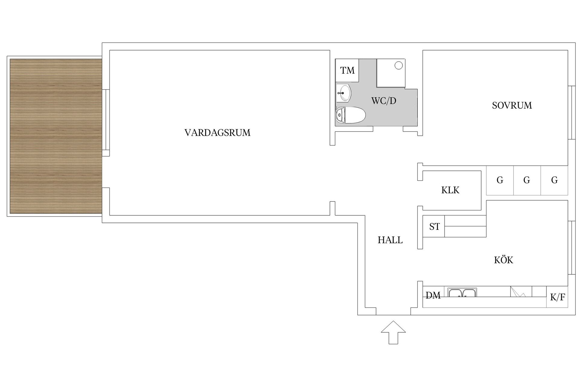 Bostadsrätt, Krokslätts Parkgata 69 A, Krokslätt, Mölndal