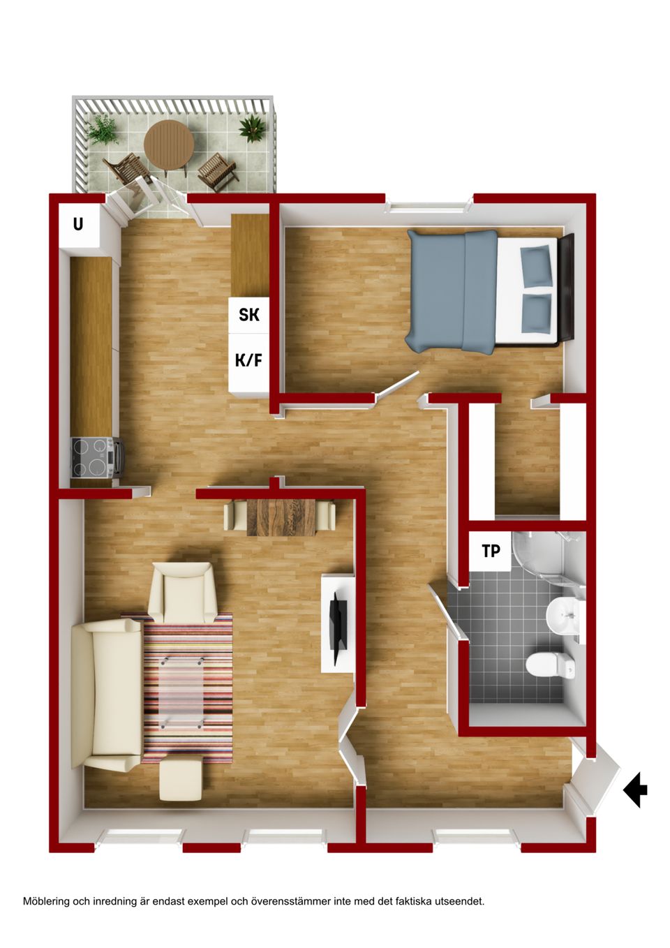 Bostadsrätt, Östra Storgatan 10, Centralt, Sölvesborg