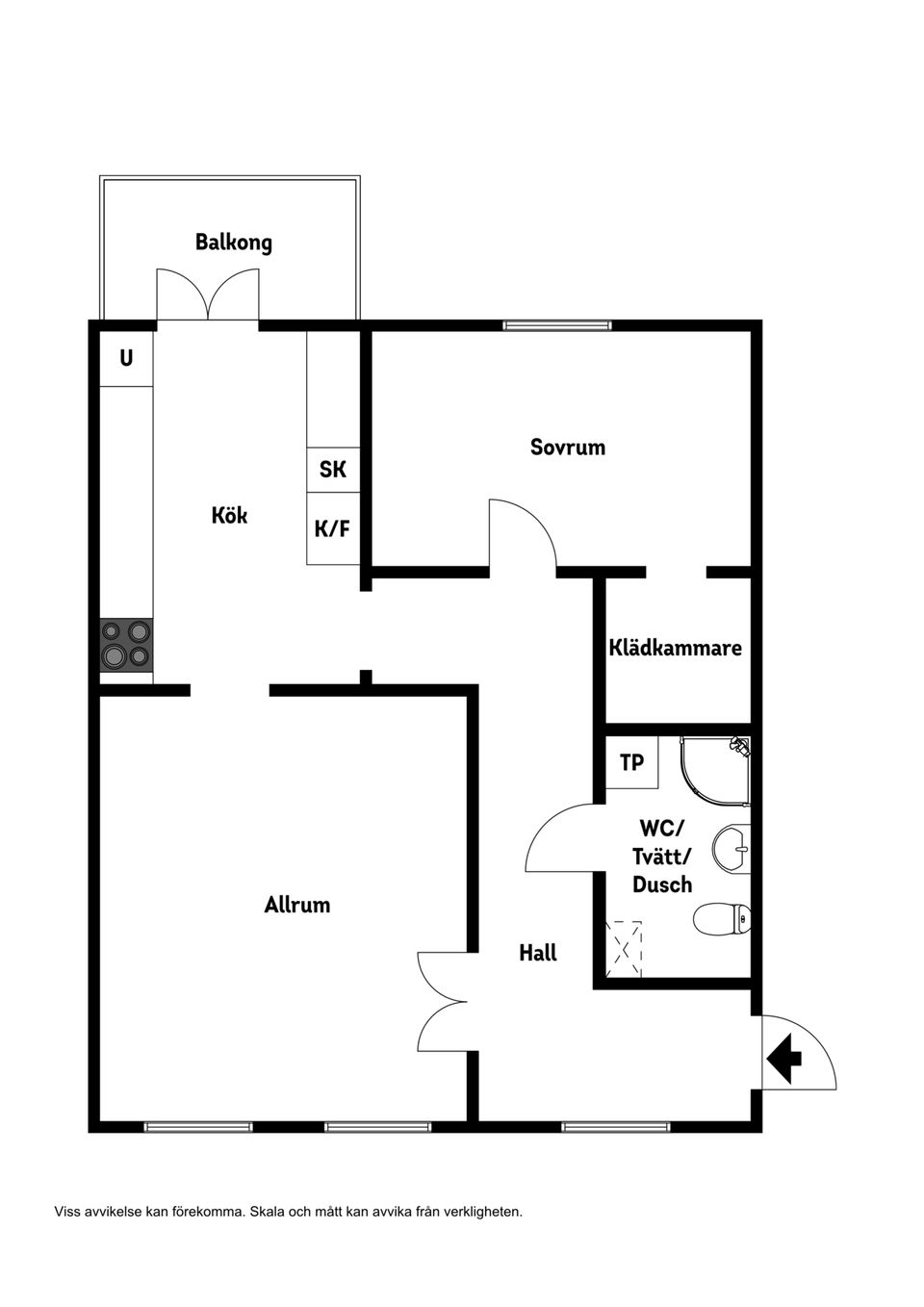 Bostadsrätt, Östra Storgatan 10, Centralt, Sölvesborg