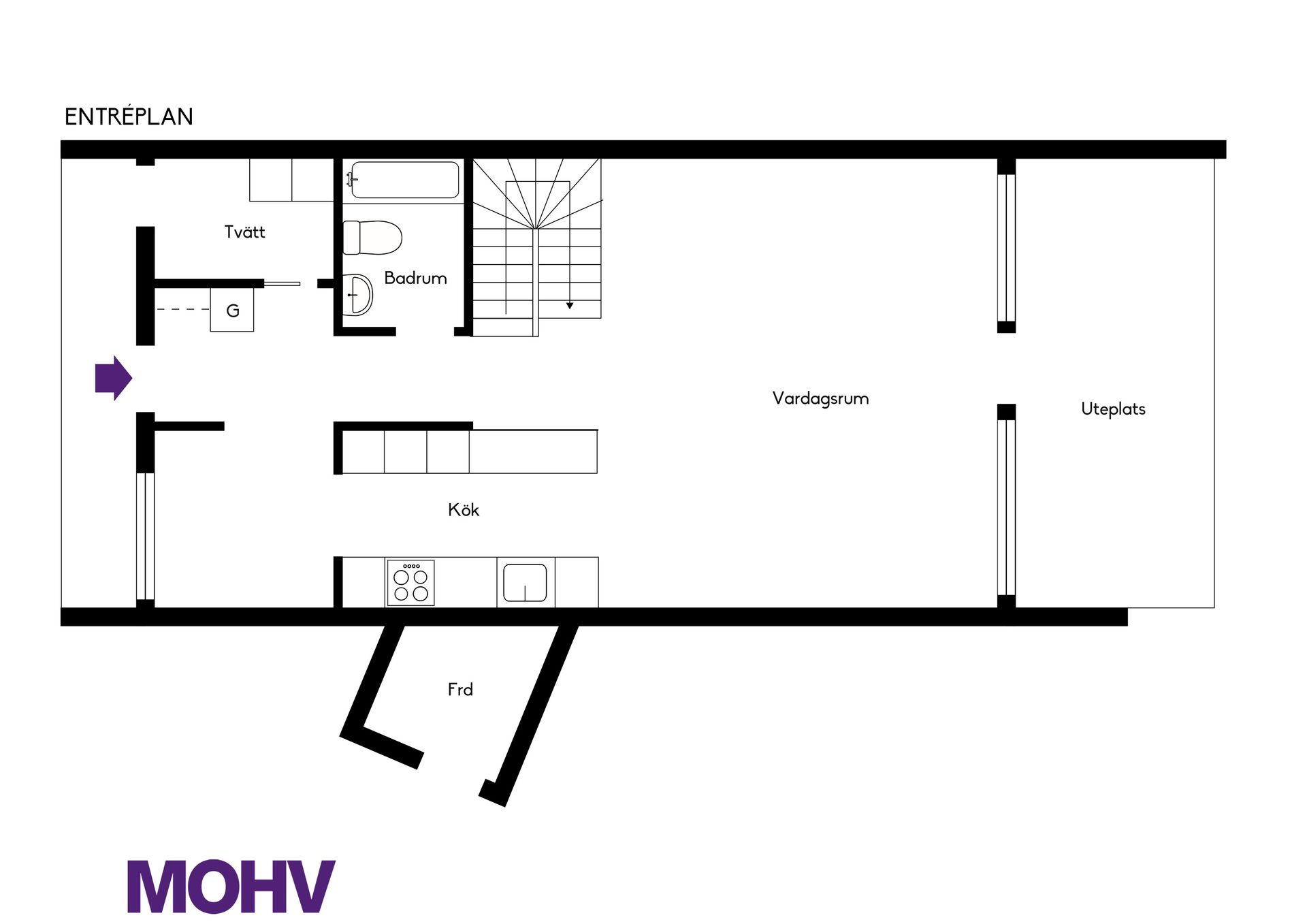 Radhus, Åkerhielms väg 11B, Margretelund, Österåker