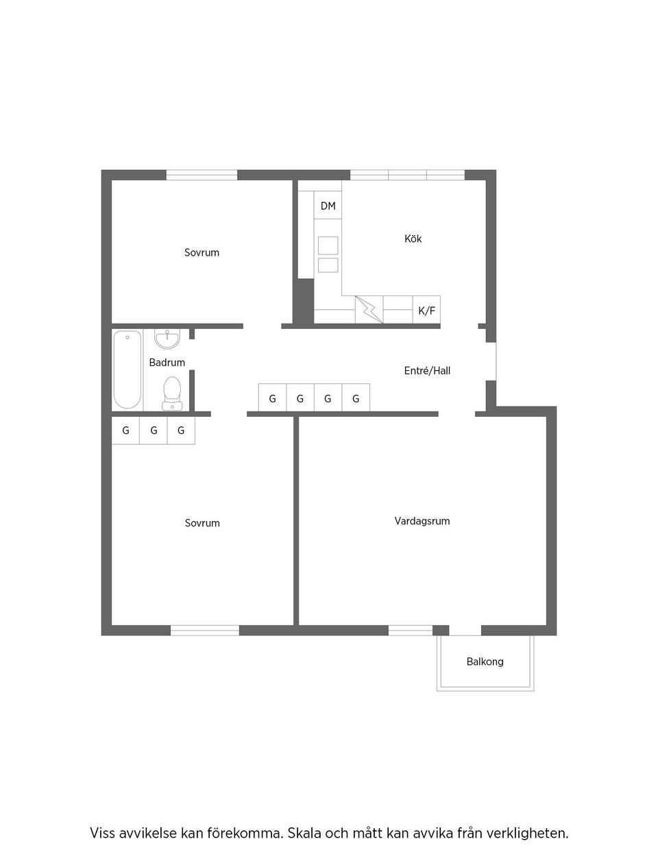 Bostadsrätt, SLOTTSVÄGEN 6, Näsbypark, Täby