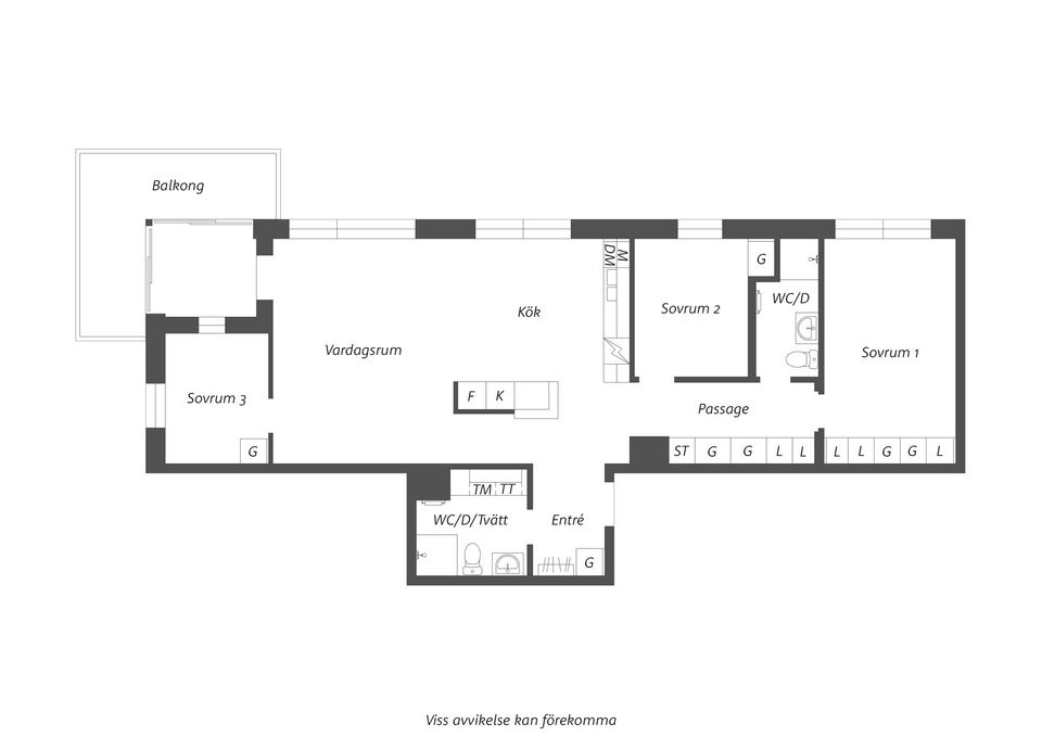 Bostadsrätt, Mannerfelts Väg 5, Regementstaden, Borås