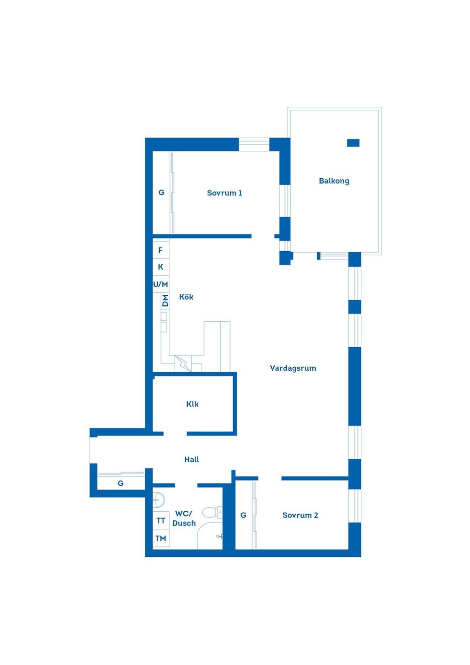 Bostadsrätt, Rotegatan 4, Södra Ekkällan, Linköping