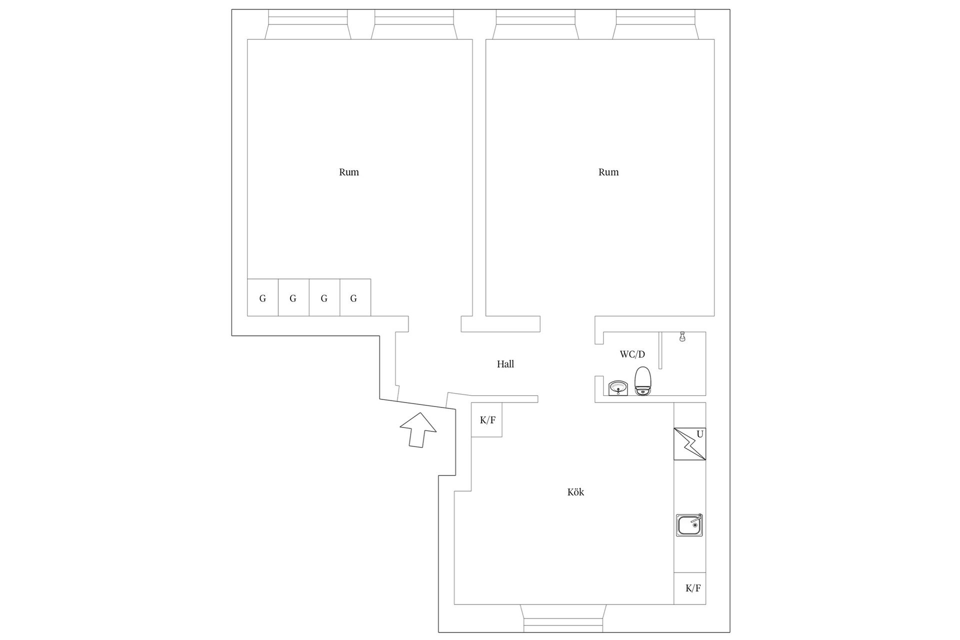 Bostadsrätt, Scheelegatan 13A, Torpa - Söder, Jönköping