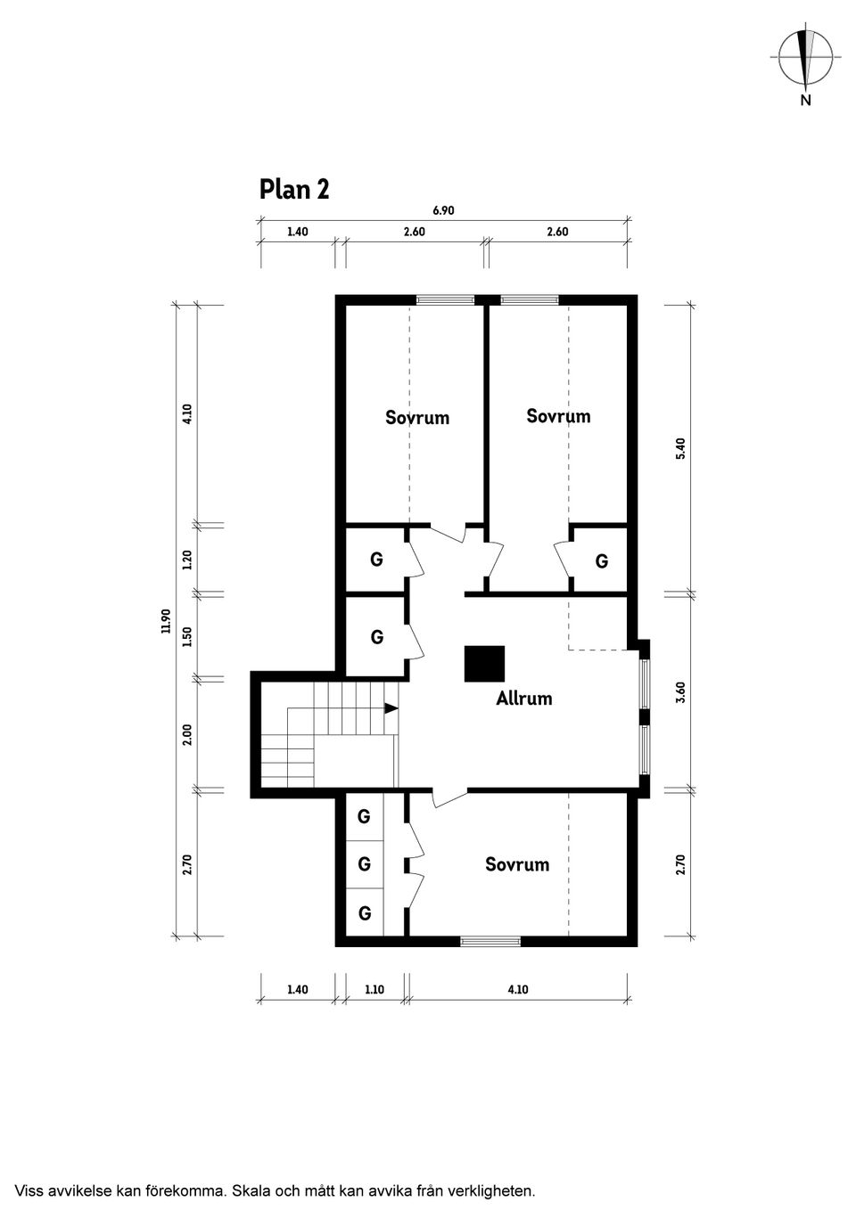 Villa, Hässleholmsvägen 81, Perstorp