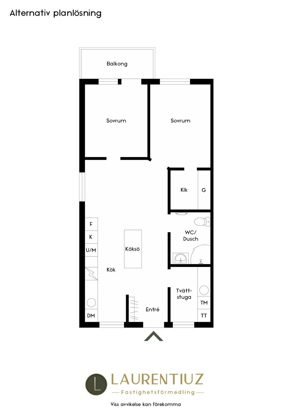 Bostadsrätt, Kungsbackavägen 40H, Bollebygd centrum, Bollebygd