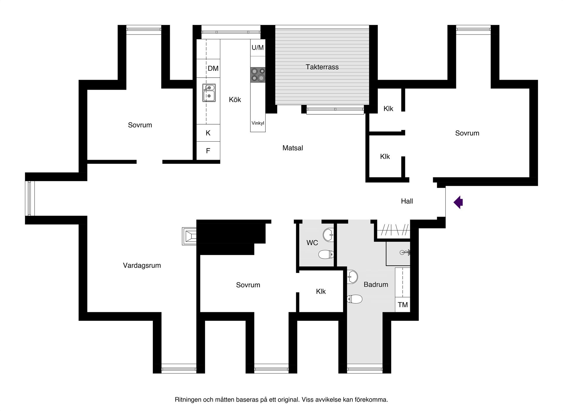 Bostadsrätt, Vindhemsgatan 18B, Luthagen, Uppsala