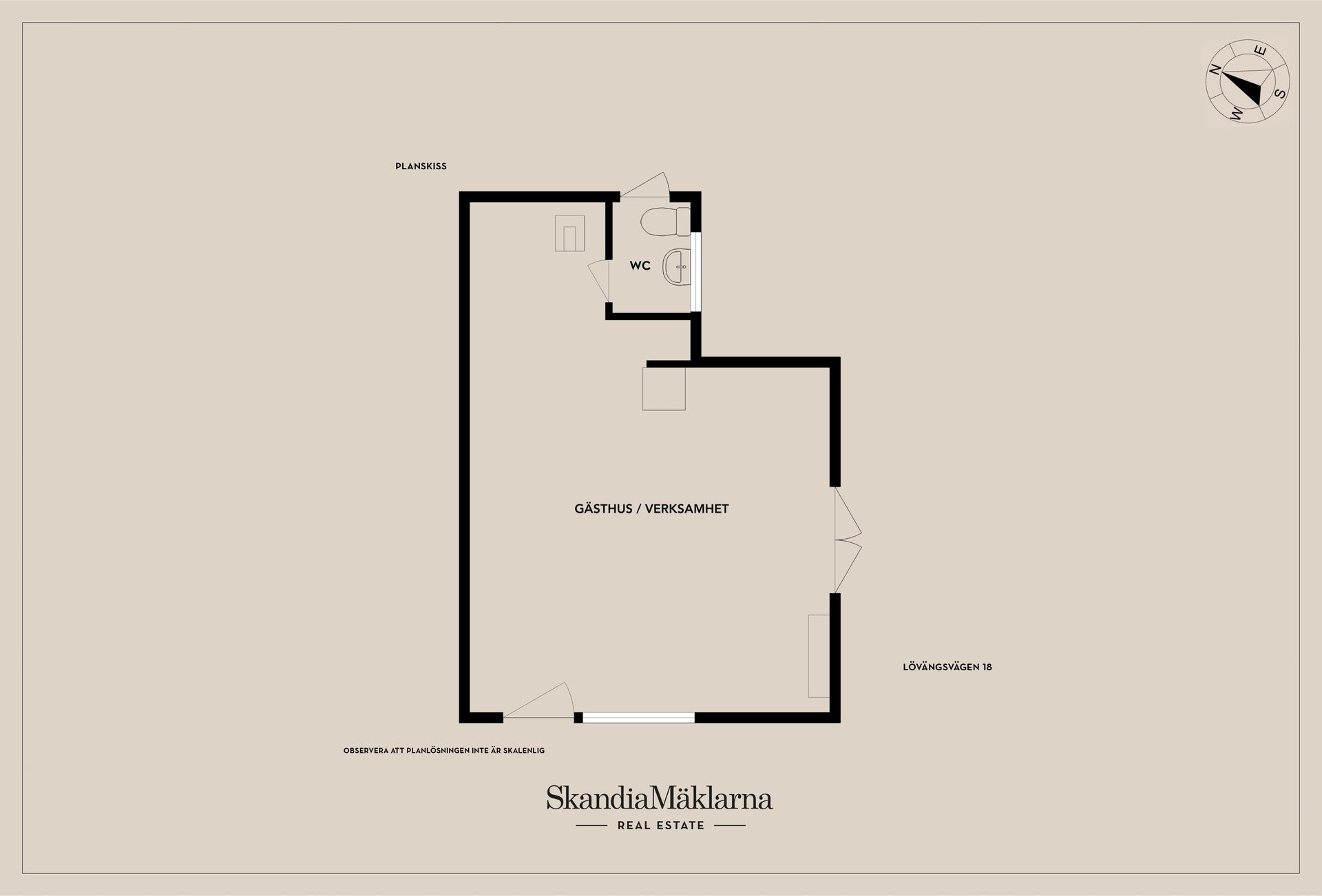 Villa, Lövängsvägen 18, Laröd, Helsingborg