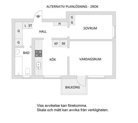 Bostadsrätt, Emågatan 39, 2tr, Bagarmossen, Stockholm