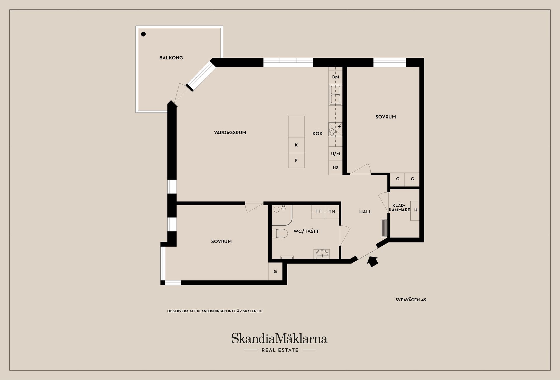 Bostadsrätt, Sveavägen 49, Hisingstorp, Jönköping