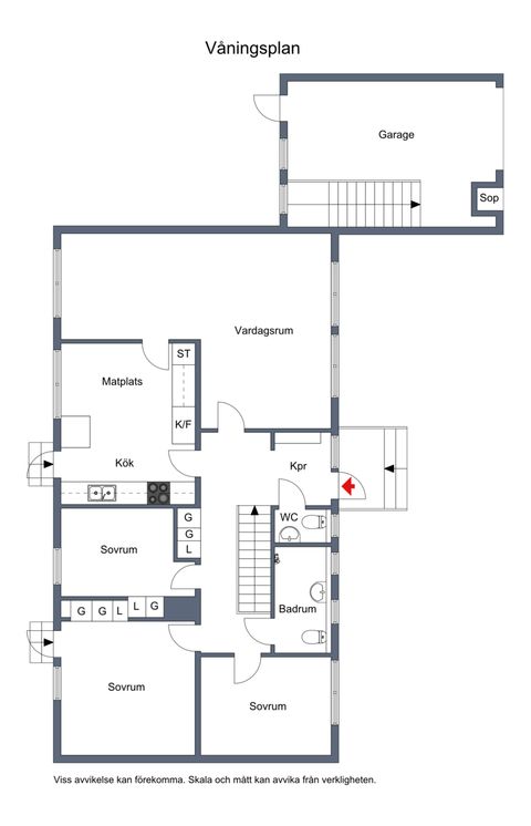 Villa, Trädgårdsgatan 3, Nordmaling