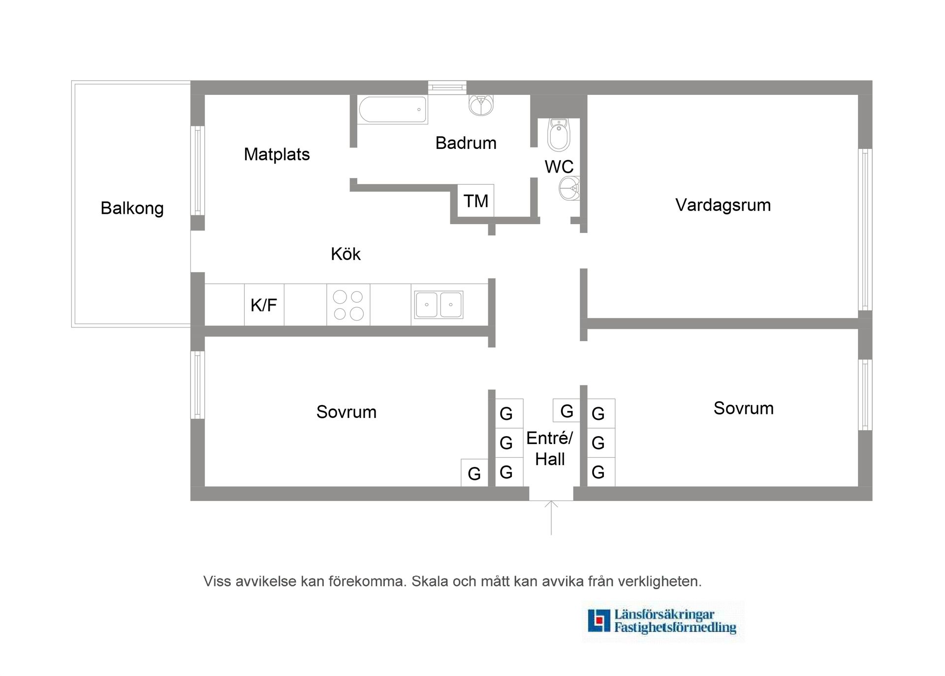 Bostadsrätt, Kihlmansgatan 16C, Skogsbrynet, Köping