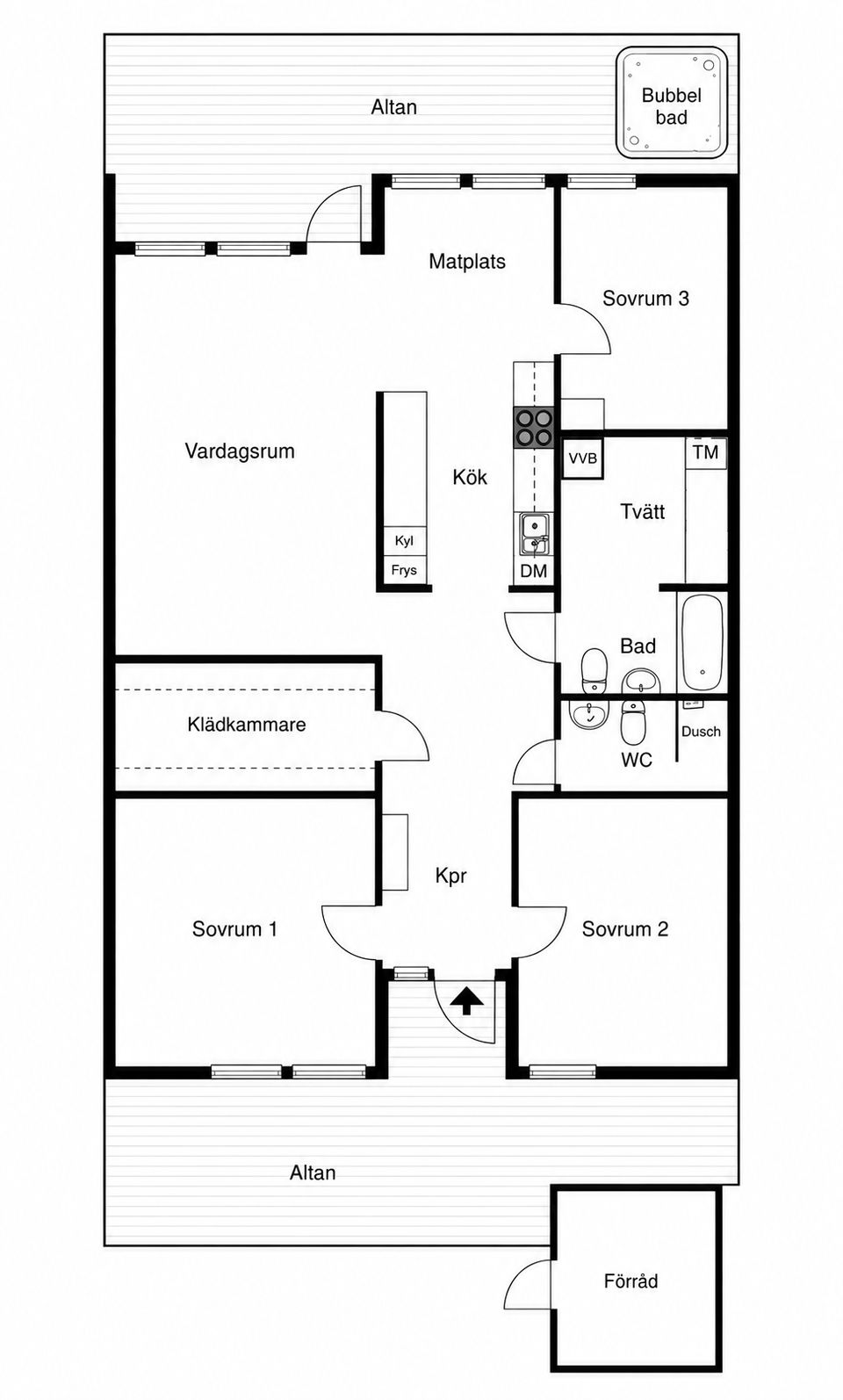 Radhus, Braxengränd 34, Viksjö, Järfälla