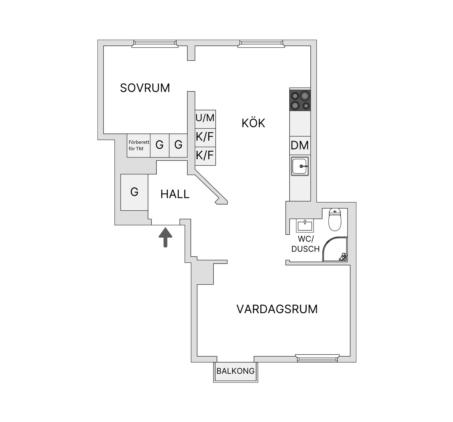 Bostadsrätt, Markvardsgatan 9, Vasastan, Stockholm