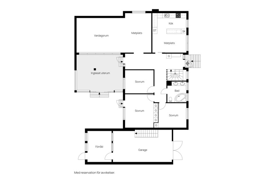 Villa, Hedvägen 6, Solsidan, Ludvika