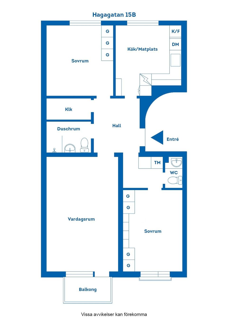Bostadsrätt, Hagagatan 15B, Haga, Norrköping
