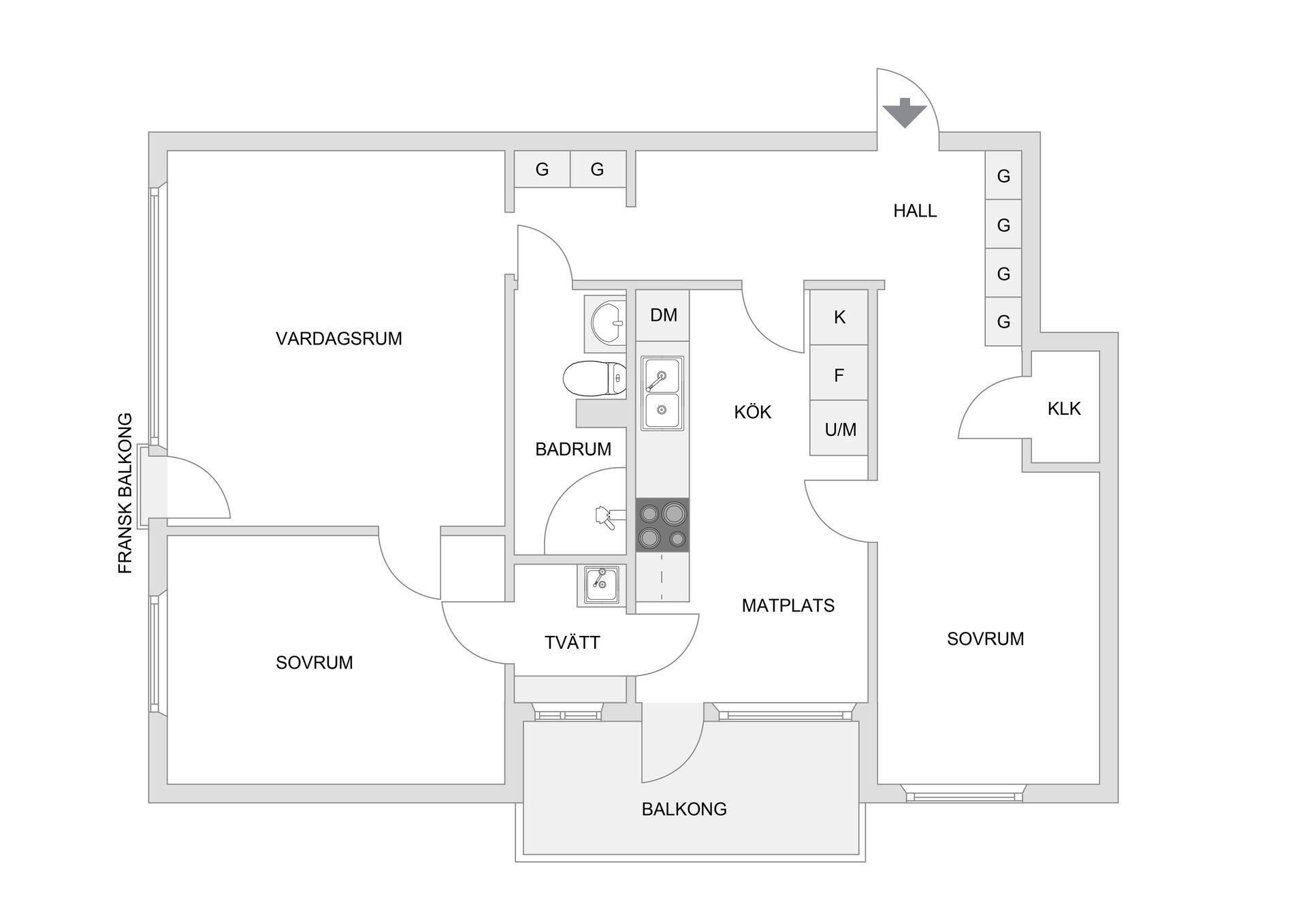 Bostadsrätt, Stråvägen 2, Viksjö, Järfälla