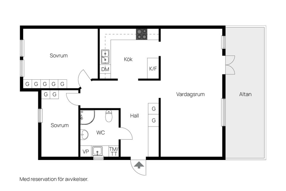 Bostadsrätt, Abborrvägen 13, Anneberg, Kungsbacka