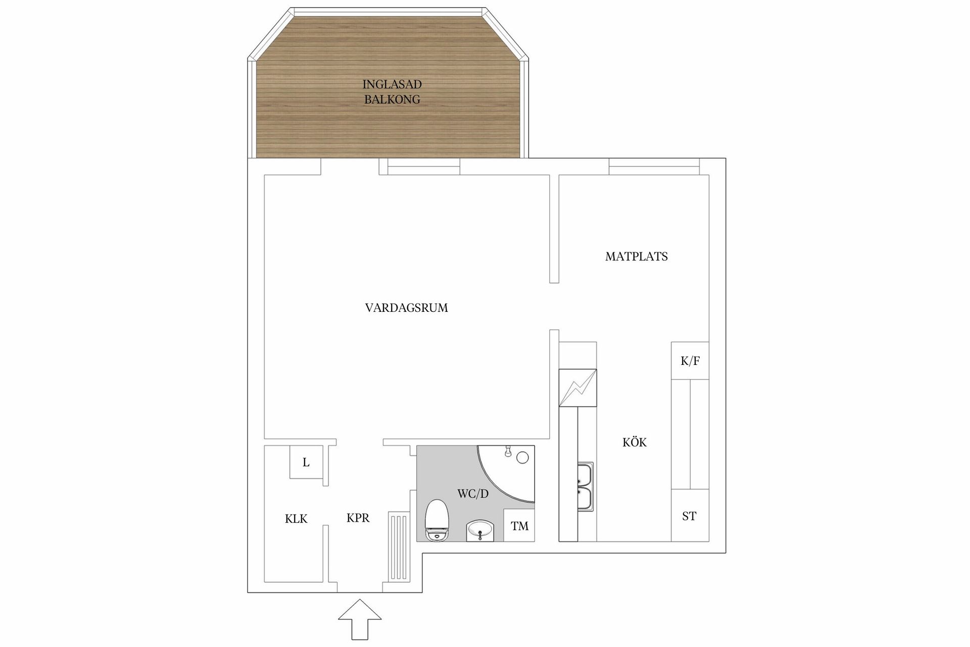 Bostadsrätt, Malmövägen 13C, Edvinshem, Ystad