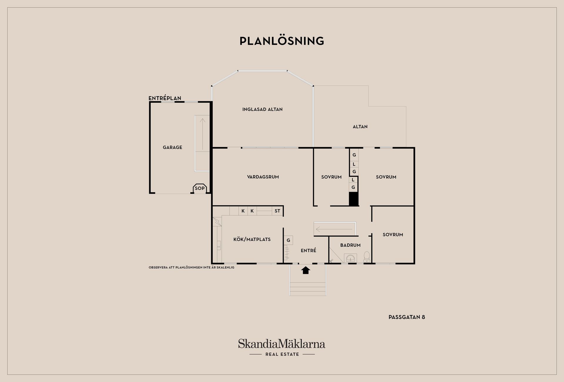 Villa, Passgatan 8, Skellefteå