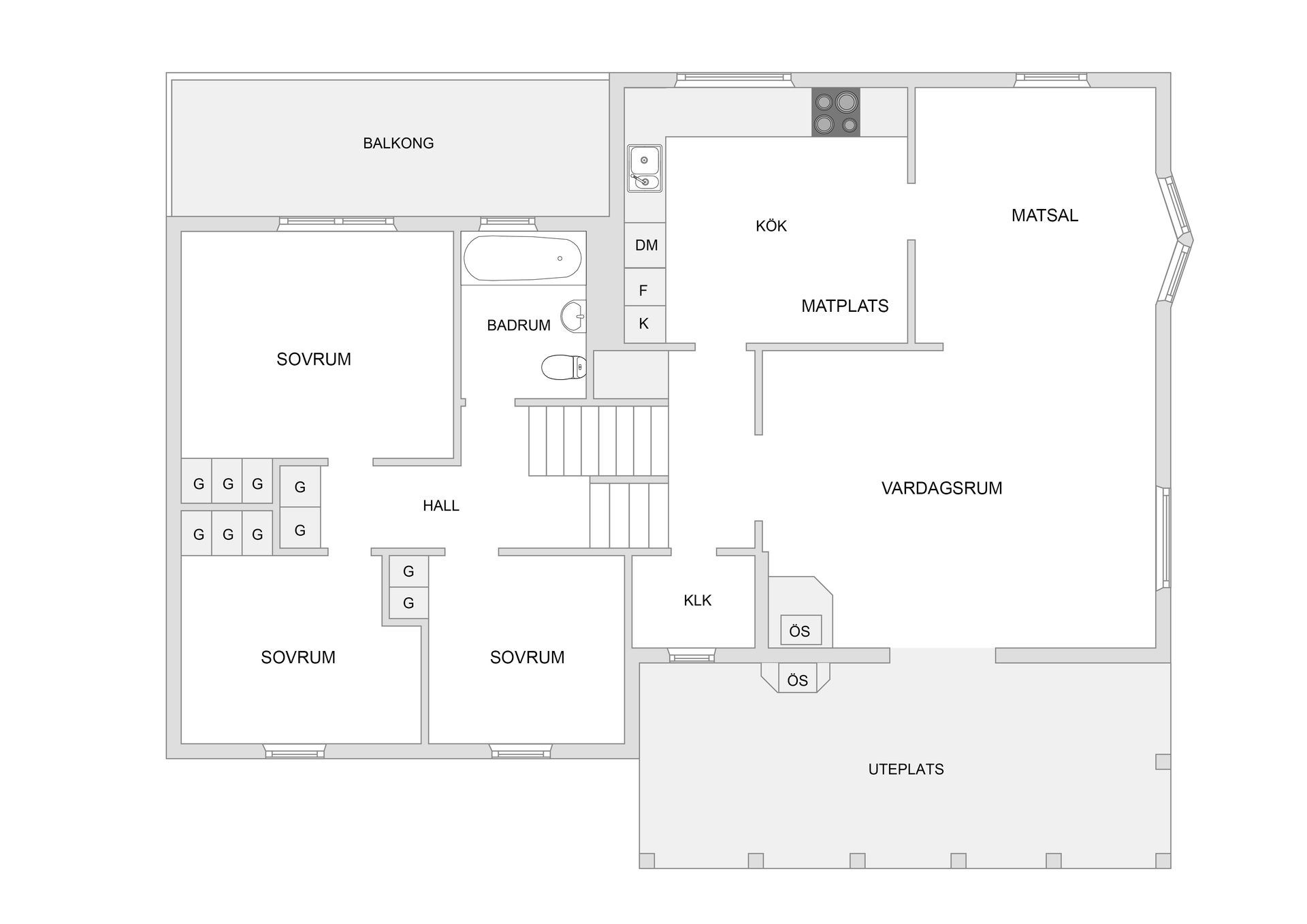 Villa, Lidvägen 13, Jakobsberg - Västra, Järfälla
