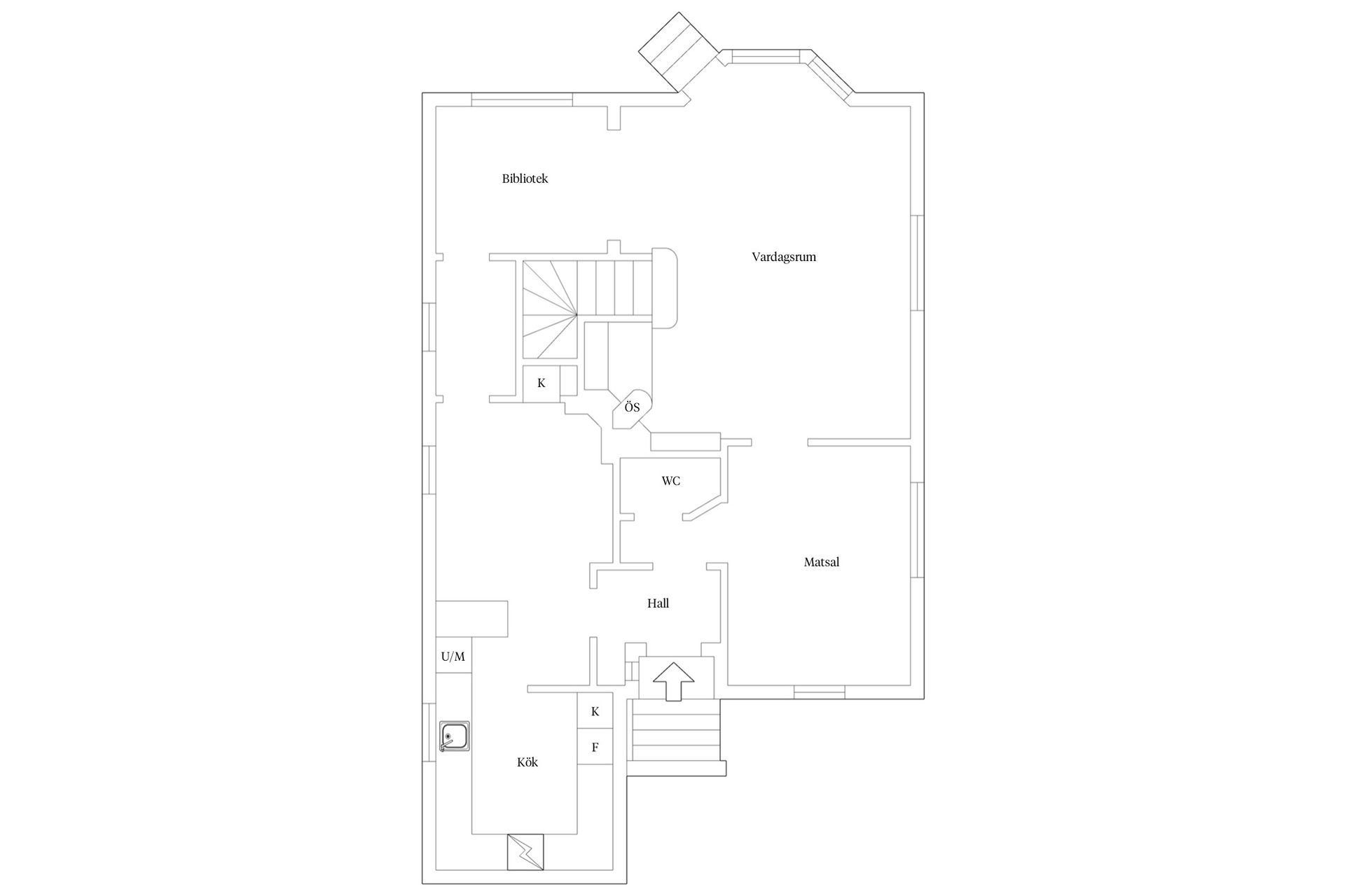 Villa, Kapellvägen 9, Blåsbo, Västerås
