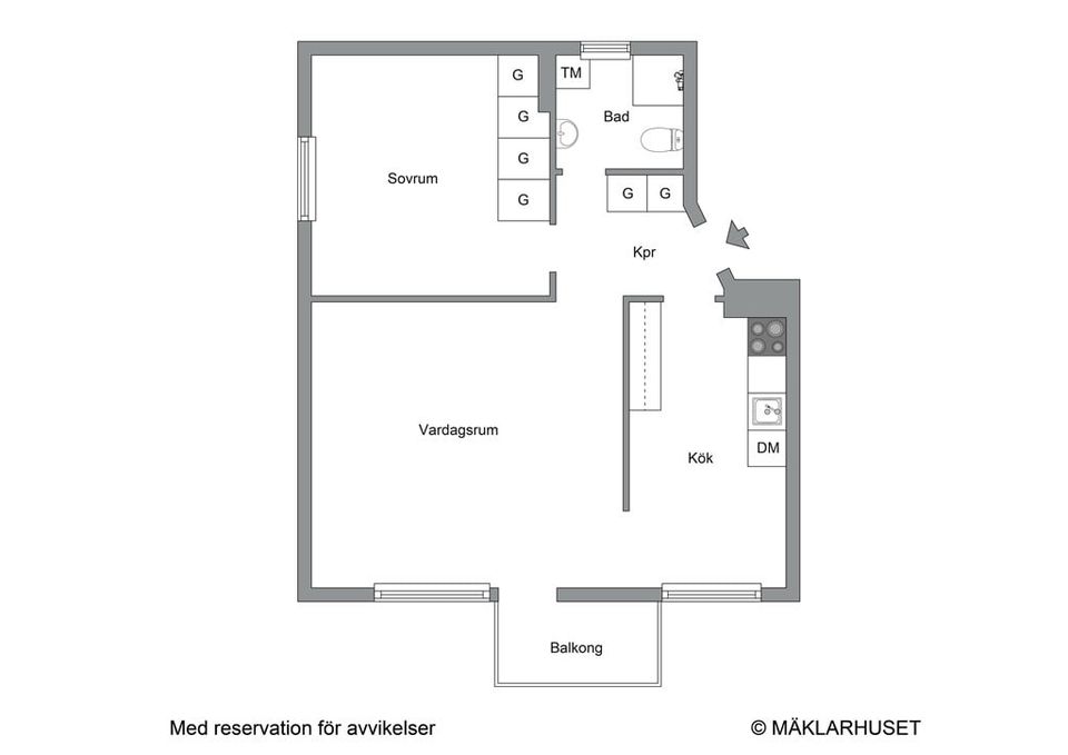 Bostadsrätt, Fältspatvägen 5b, Traneberg, Stockholm