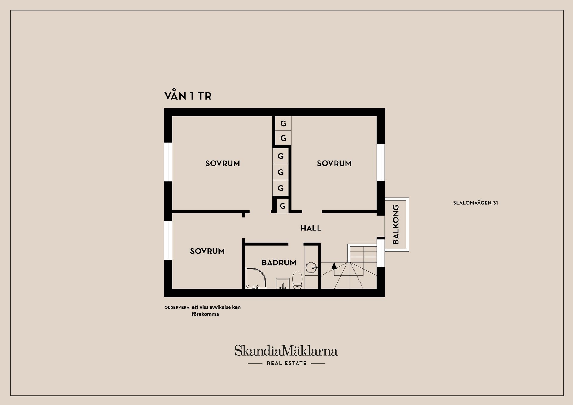 Radhus, Slalomvägen 31, Järlinden, Falun