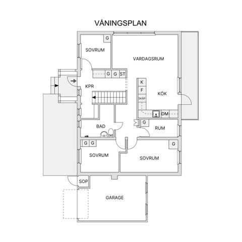 Villa, Pilgrimstad Ringvägen 3, Bräcke