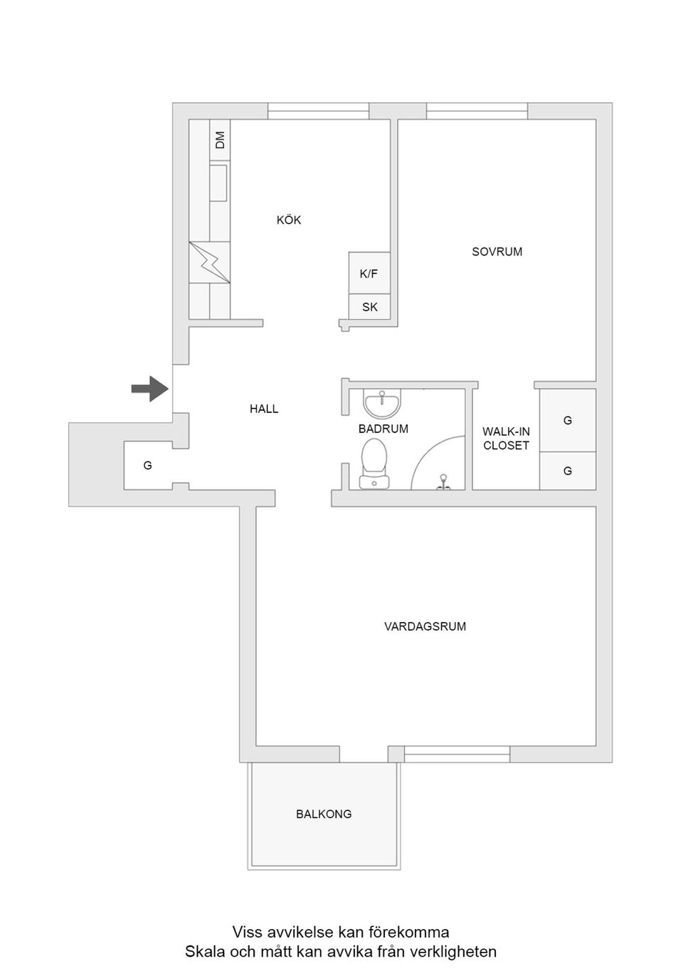 Bostadsrätt, Haga parkgata 8D, Haga, Västerås