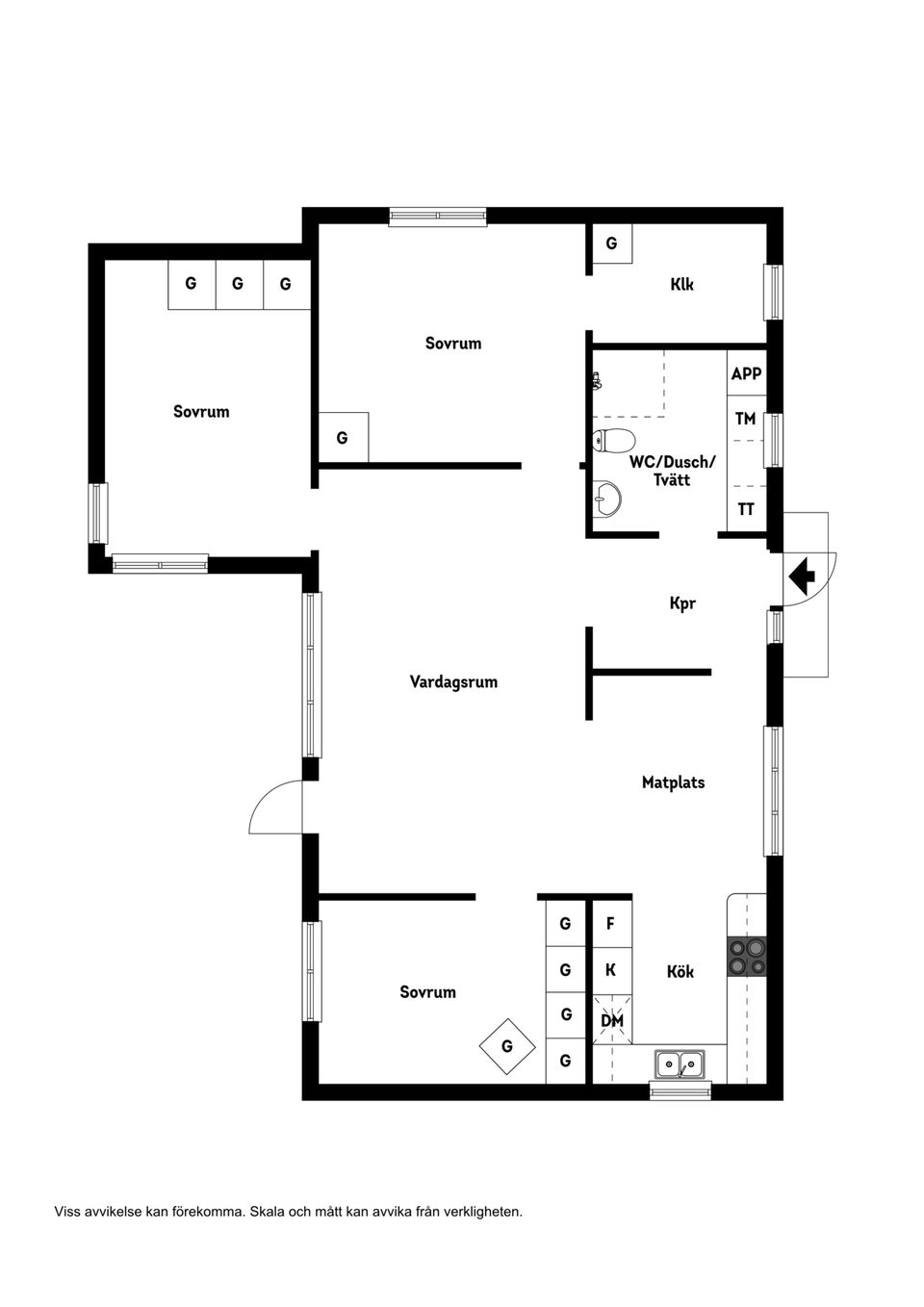 Bostadsrätt, Maria Nilsdotters Väg 39, Östra Lugnet, Växjö