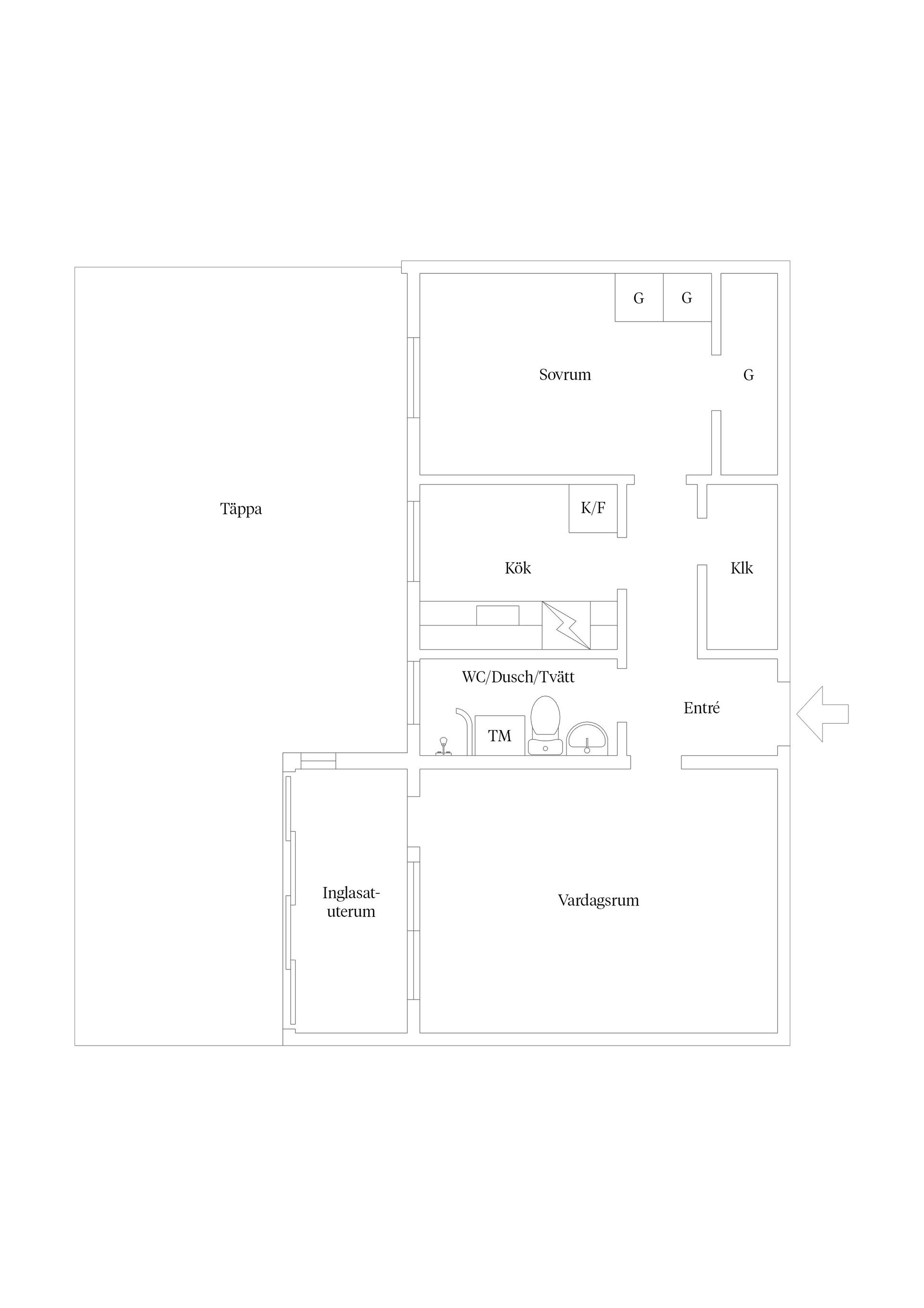 Bostadsrätt, Norrlidsvägen 46, Norrliden, Kalmar