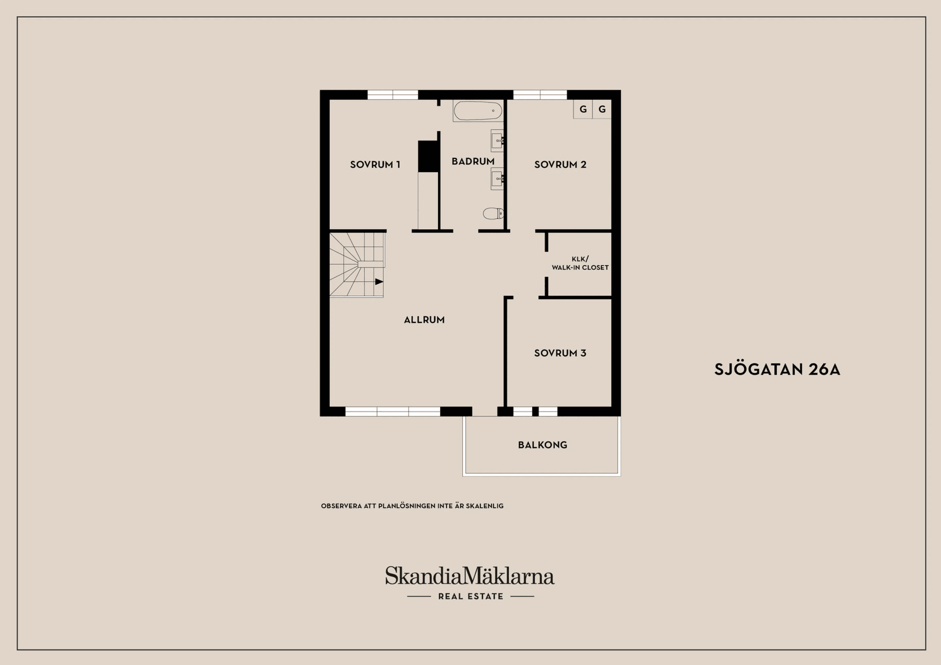 Radhus, Sjögatan 26A, Motala