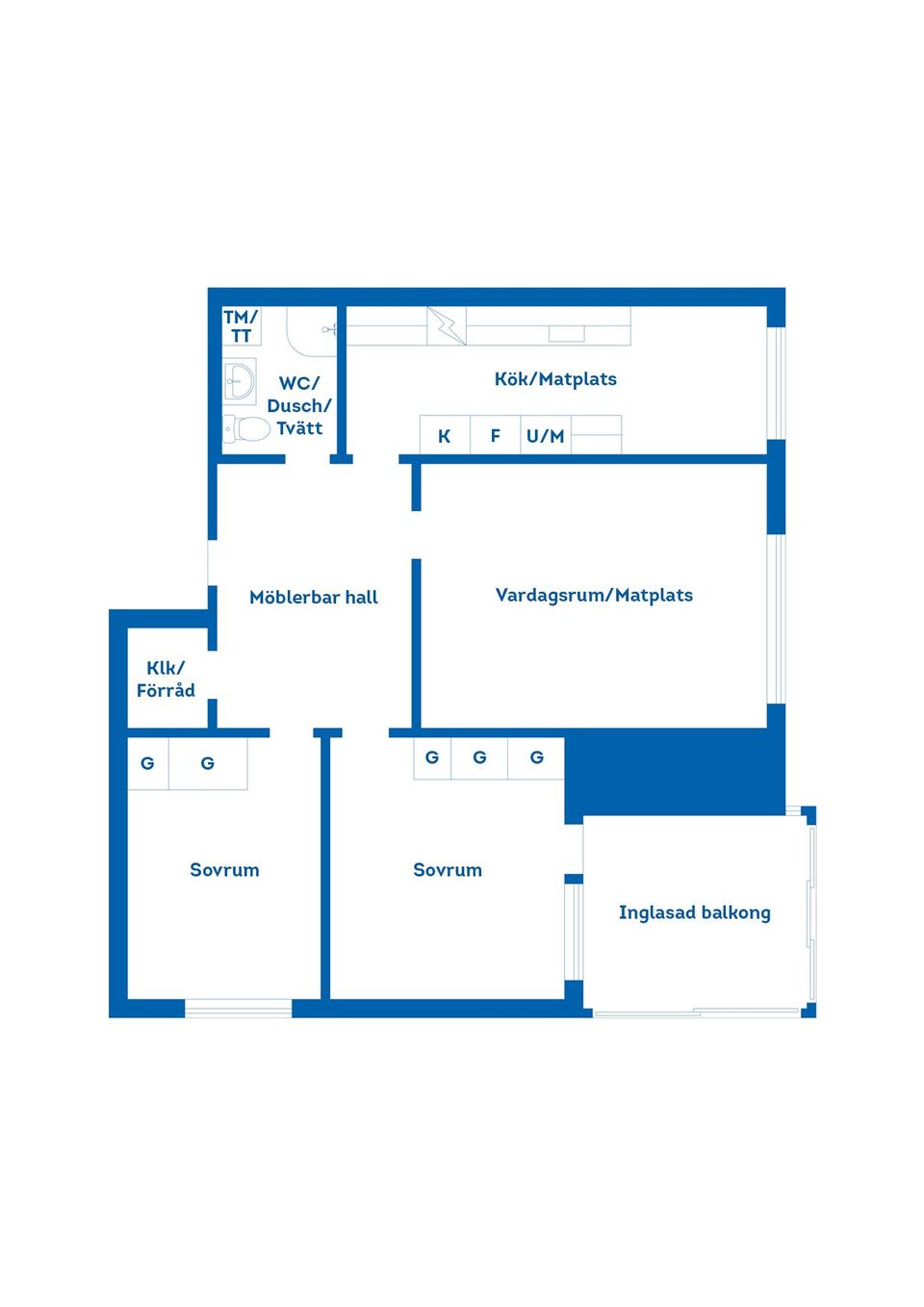 Bostadsrätt, Östergatan 4, Pantarholmen, Karlskrona