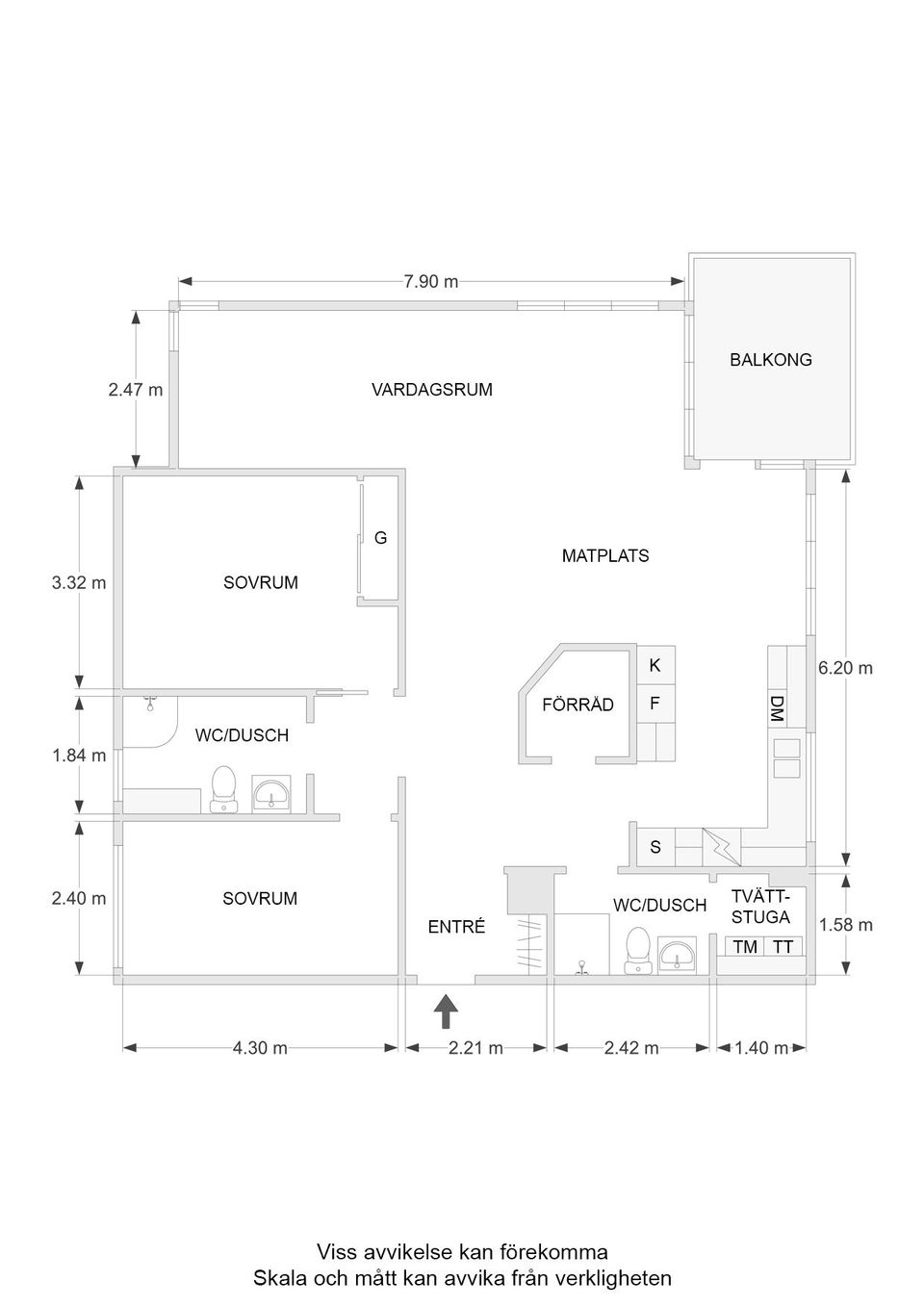 Bostadsrätt, Kompanigatan 12, Garnisonen, Linköping