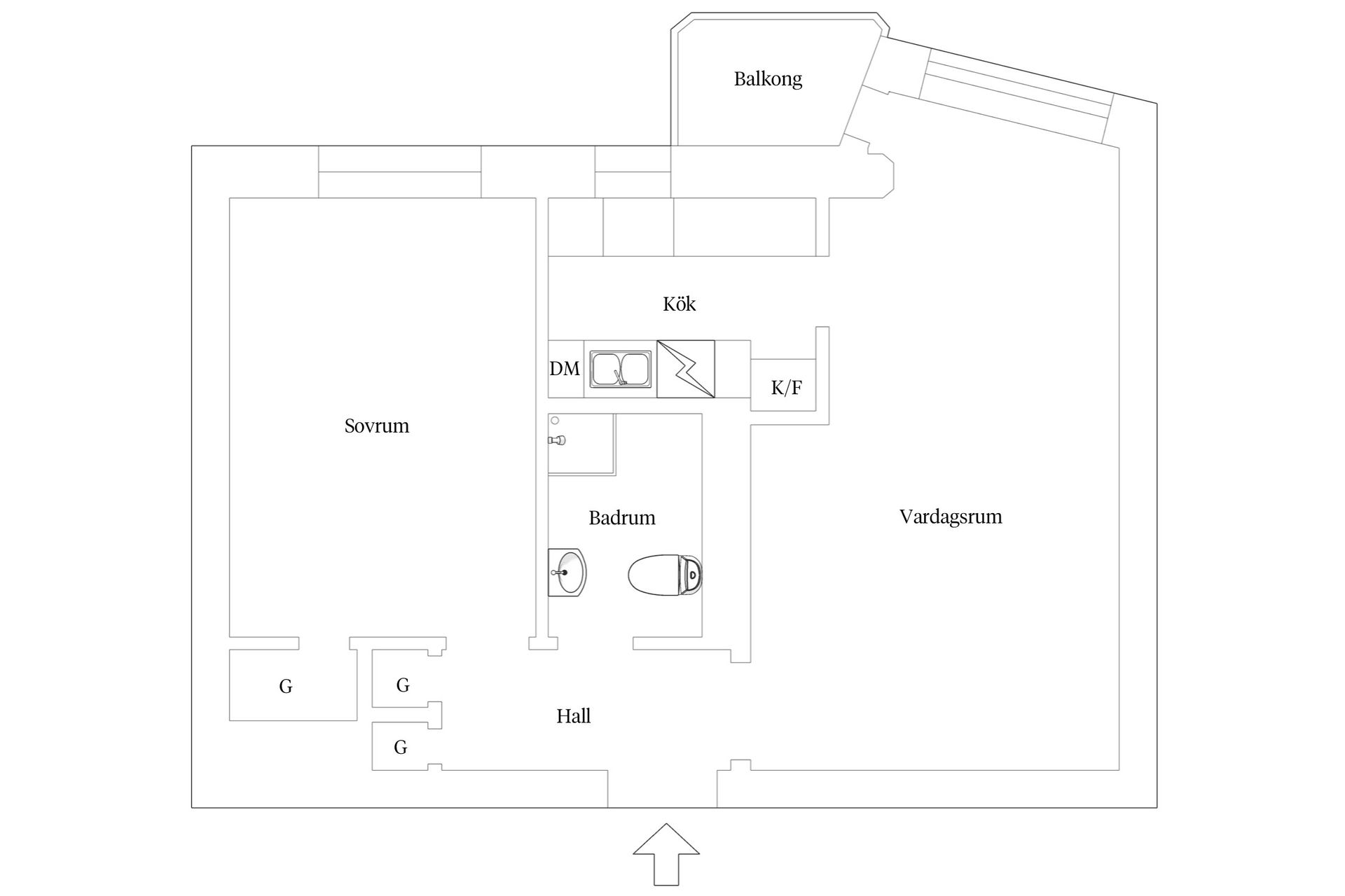 Bostadsrätt, Wennerbergsgatan 6B, Kungsholmen - Marieberg, Stockholm