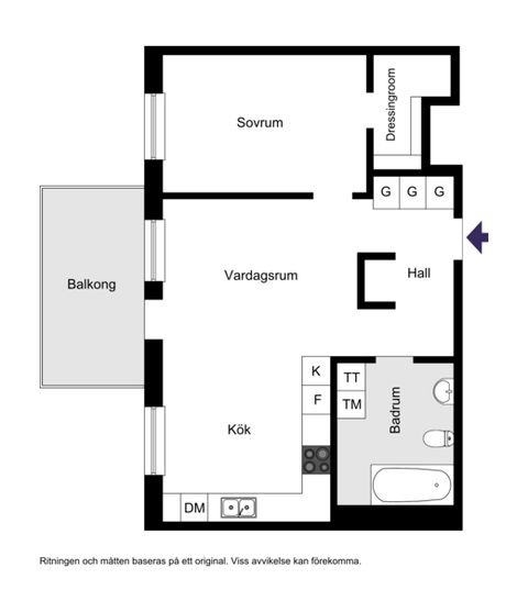 Bostadsrätt, Årgångsgatan 4, 2 tr!, Liljeholmskajen, Stockholm