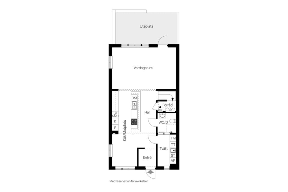 Radhus, Ryssnäsvägen 15A, Svärtinge Skogsbacke, Norrköping