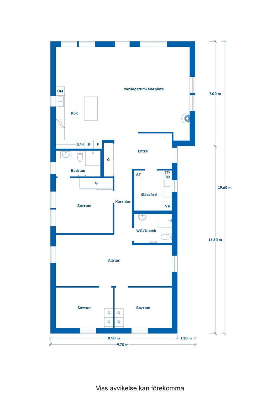 Villa, Curts väg 1, Skrea, Falkenberg