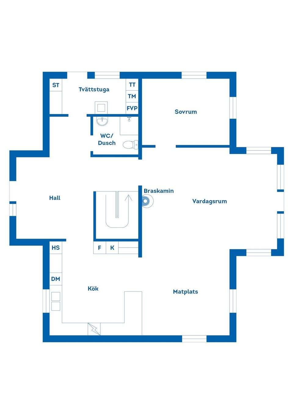 Villa, Formtegelvägen 9, Sundby Strand, Strängnäs