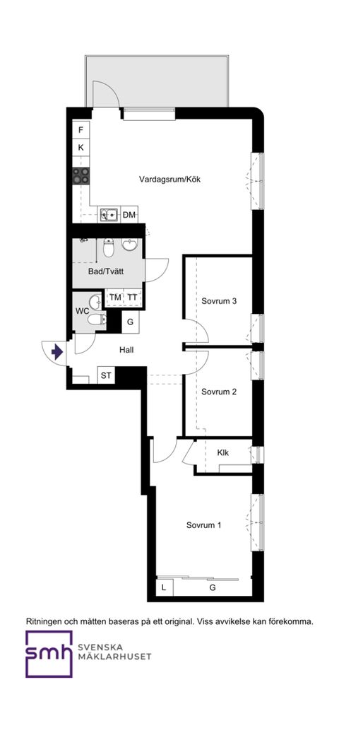 Bostadsrätt, Stenkvistavägen 10, 6tr, Högdalen, Stockholm