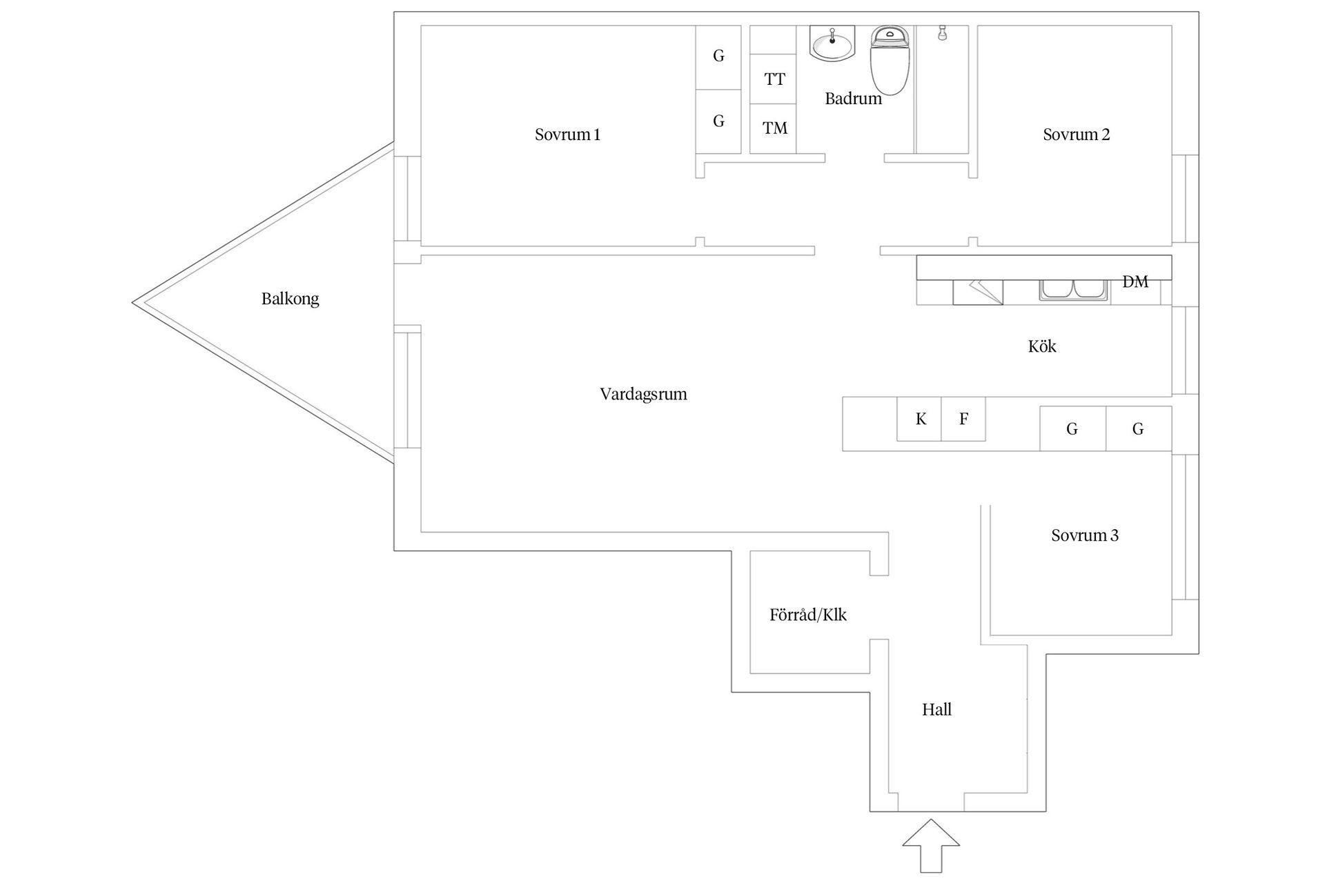 Bostadsrätt, Krakel Spektakels gata 1, Bromma - Annedal, Stockholm