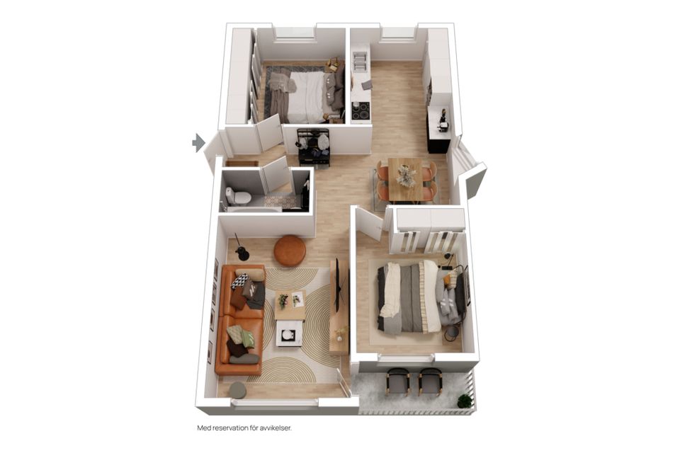 Bostadsrätt, Falkvägen 4, Sigtuna - Brännbo, Sigtuna